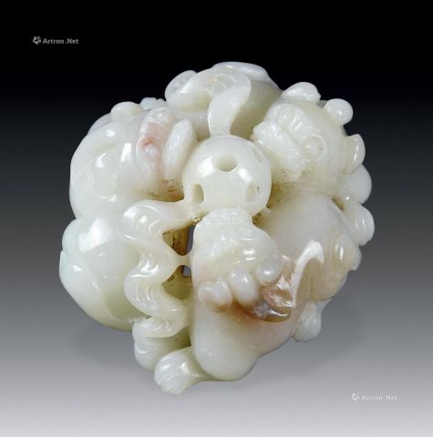 1196和田玉貔貅钮纸镇